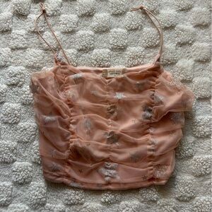 Altar'd State Blush Starry Camisole
